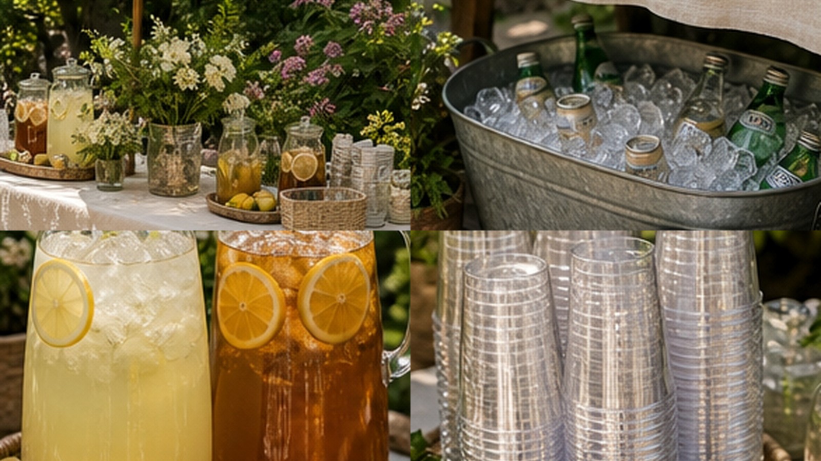 10 BBQ Drink Station Ideas for a Backyard Cookout