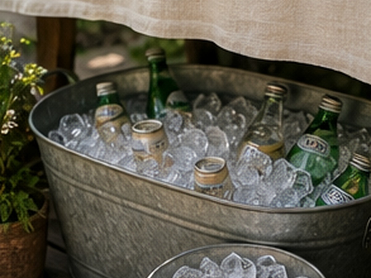 batch mocktail pitcher for 10 bbq drink station ideas for a backyard cookout