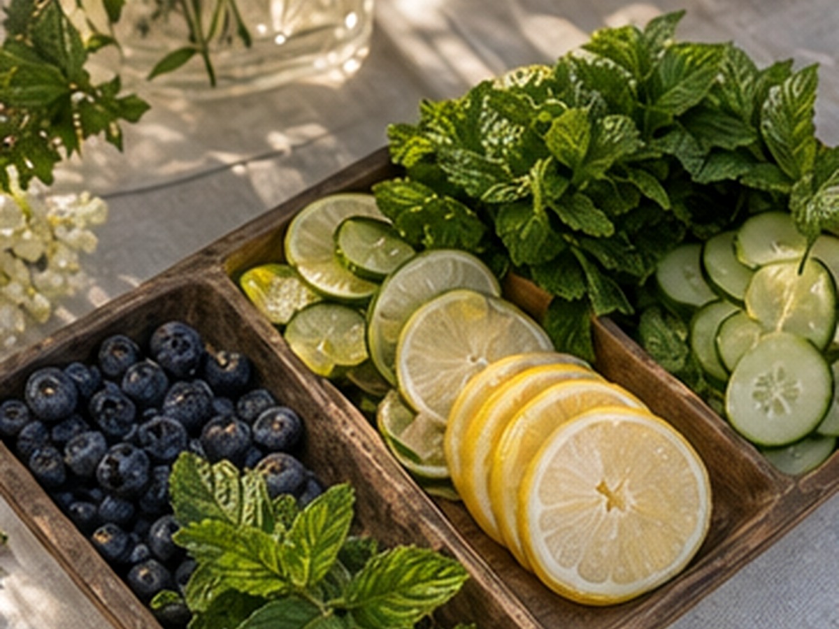 small garnish pan for 7 bbq drink table ideas that keep guests out of the kitchen