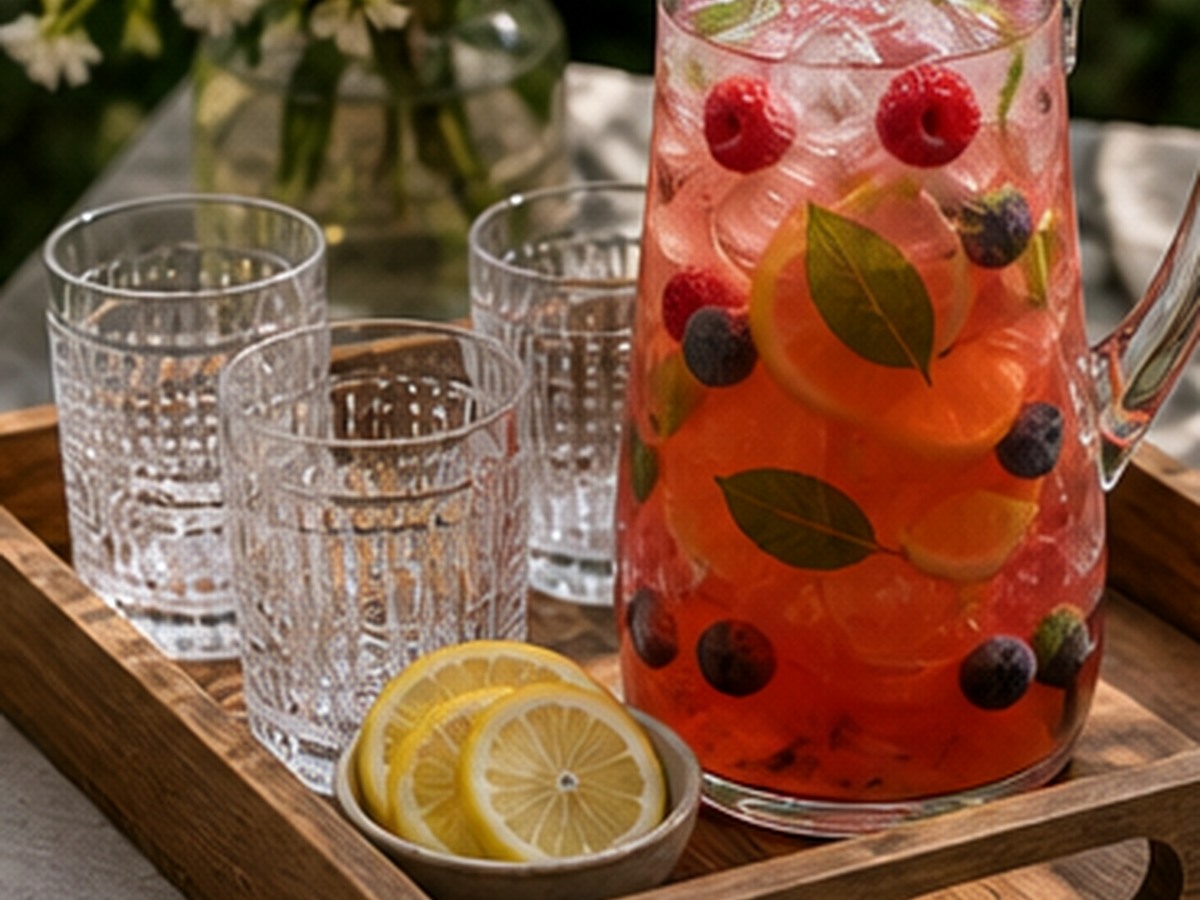 small bar cart tray for 7 serving trays that make a drink table look finished