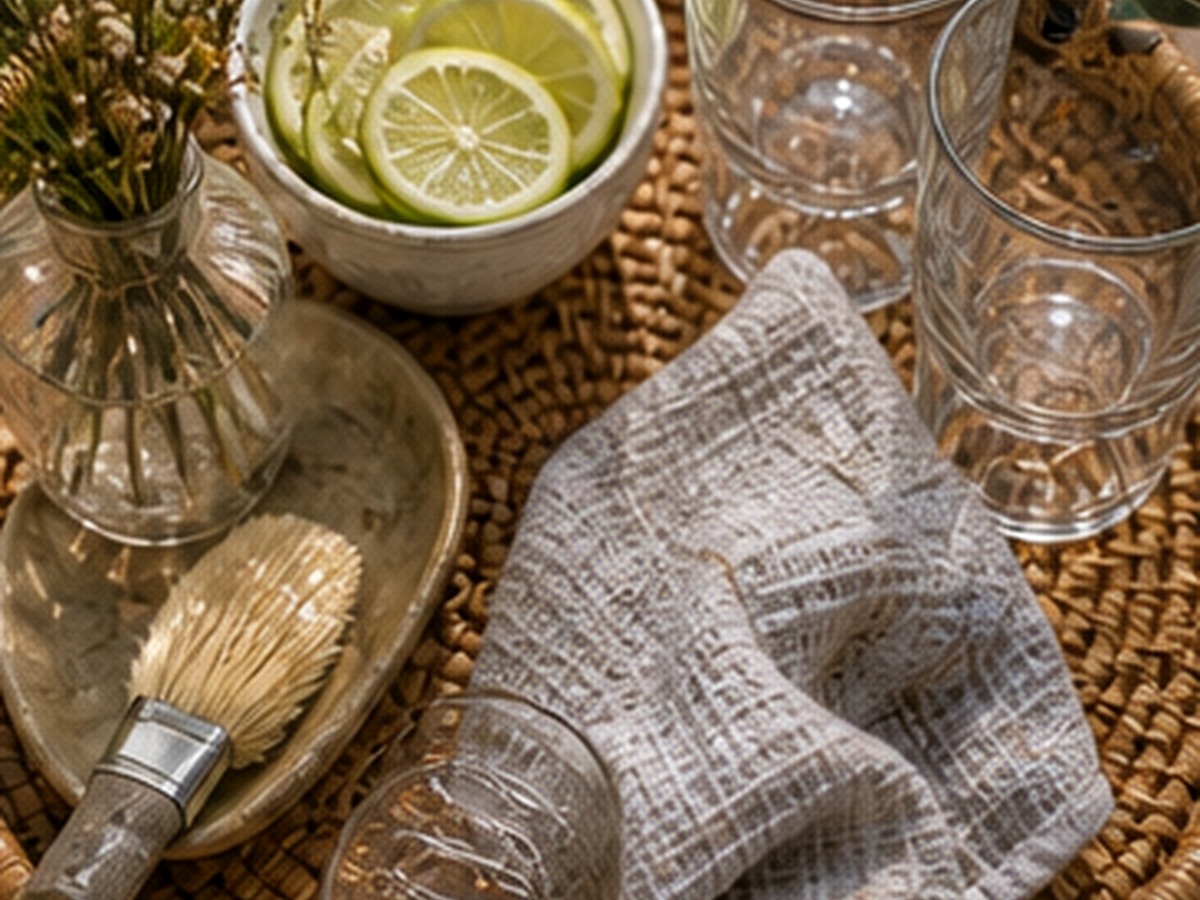 empty glass tray for 7 serving trays that make a drink table look finished