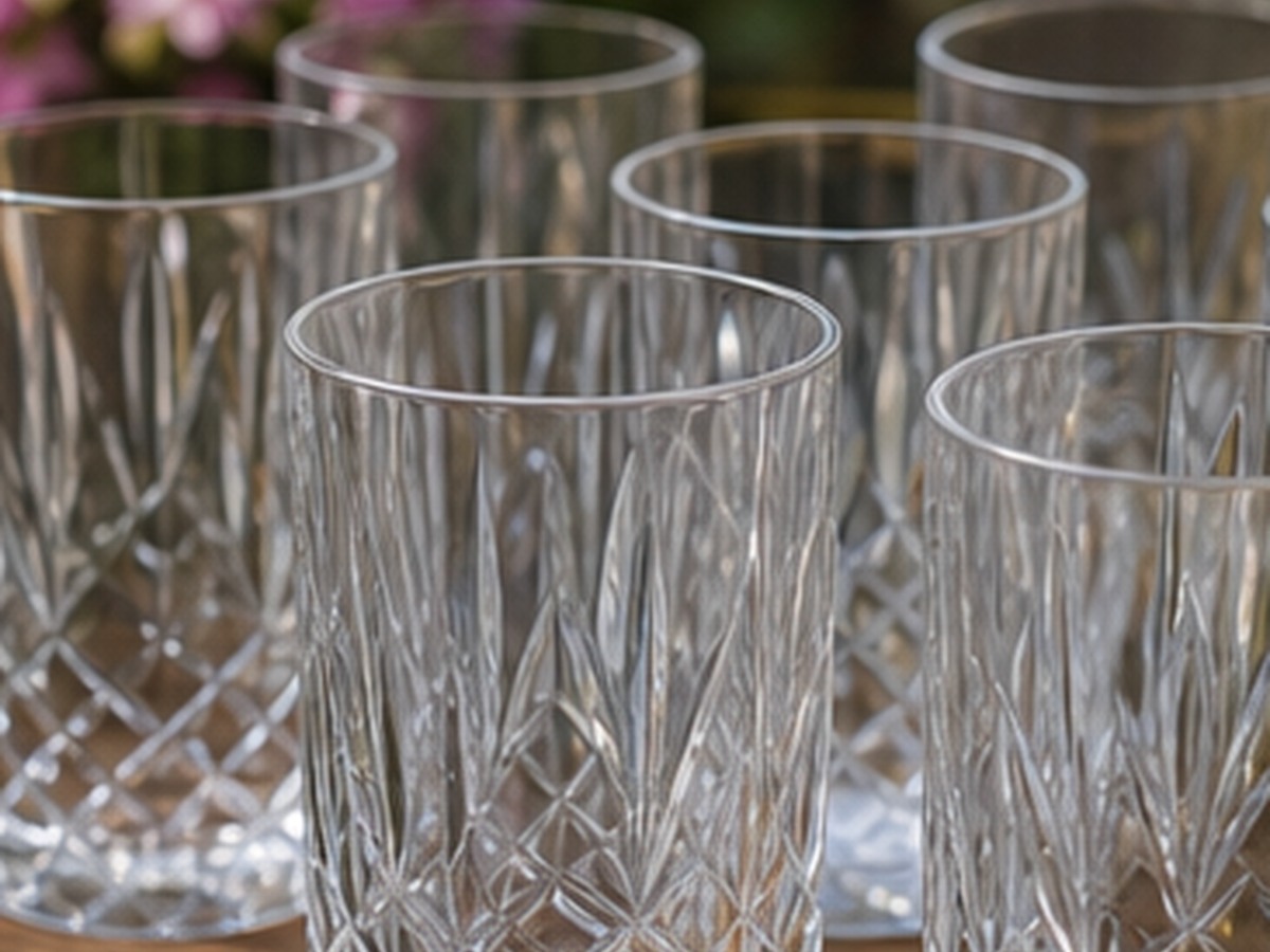 sturdy glasses for 8 bar cart essentials you actually use