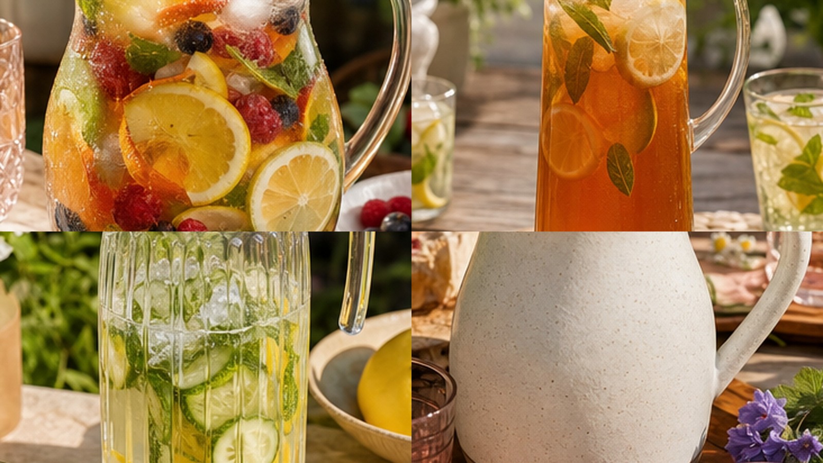 8 Best Pitchers for Batch Mocktails and Party Drinks