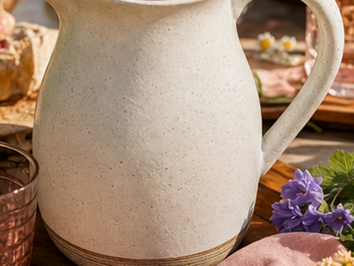 ceramic pitcher for 8 best pitchers for batch mocktails and party drinks
