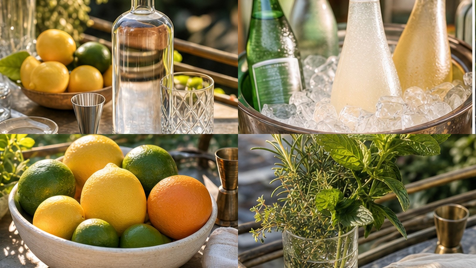 9 Bar Cart Setup Ideas for Summer Cocktails