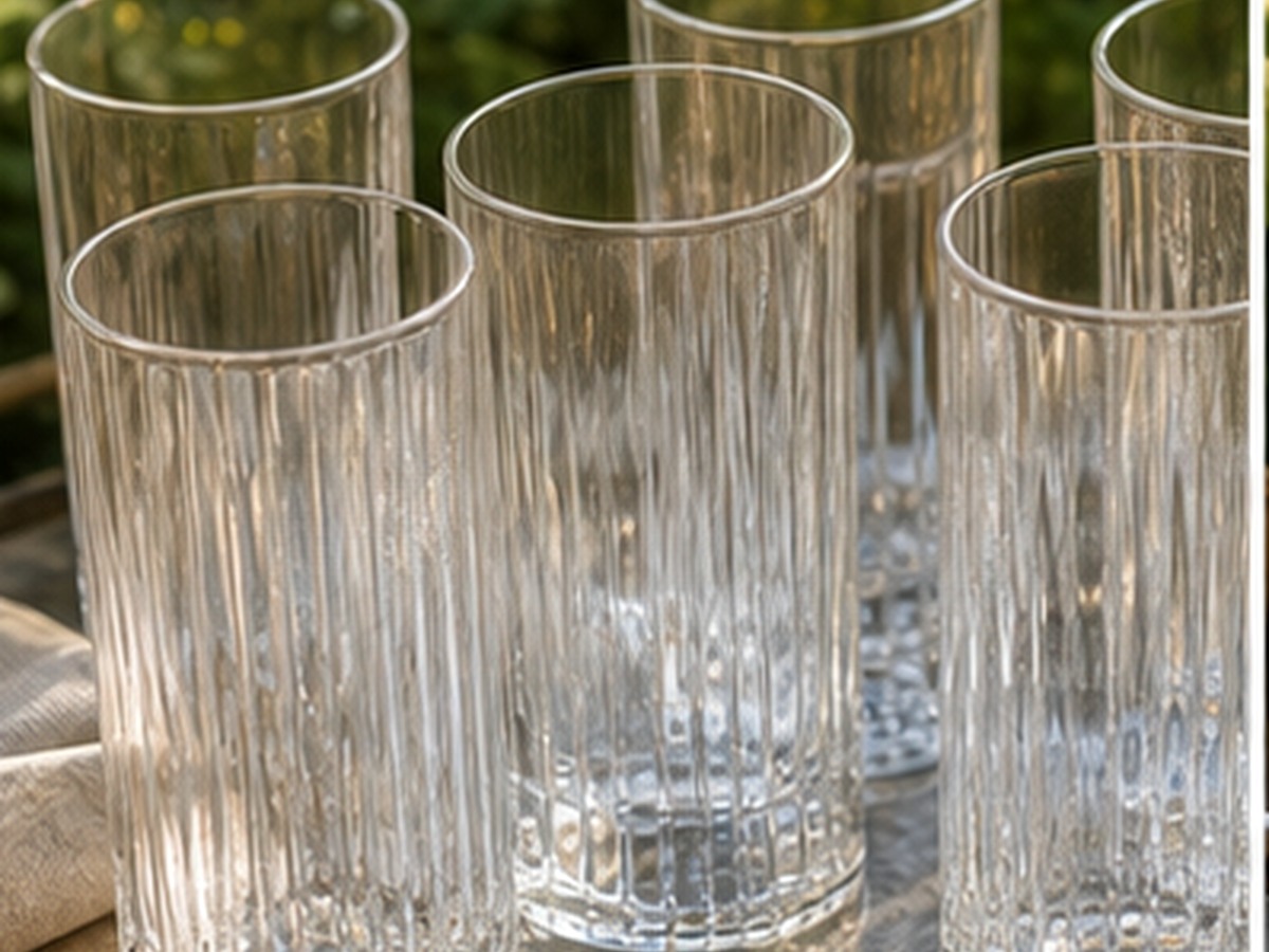 vintage glasses in one shape for 9 bar cart setup ideas for summer cocktails