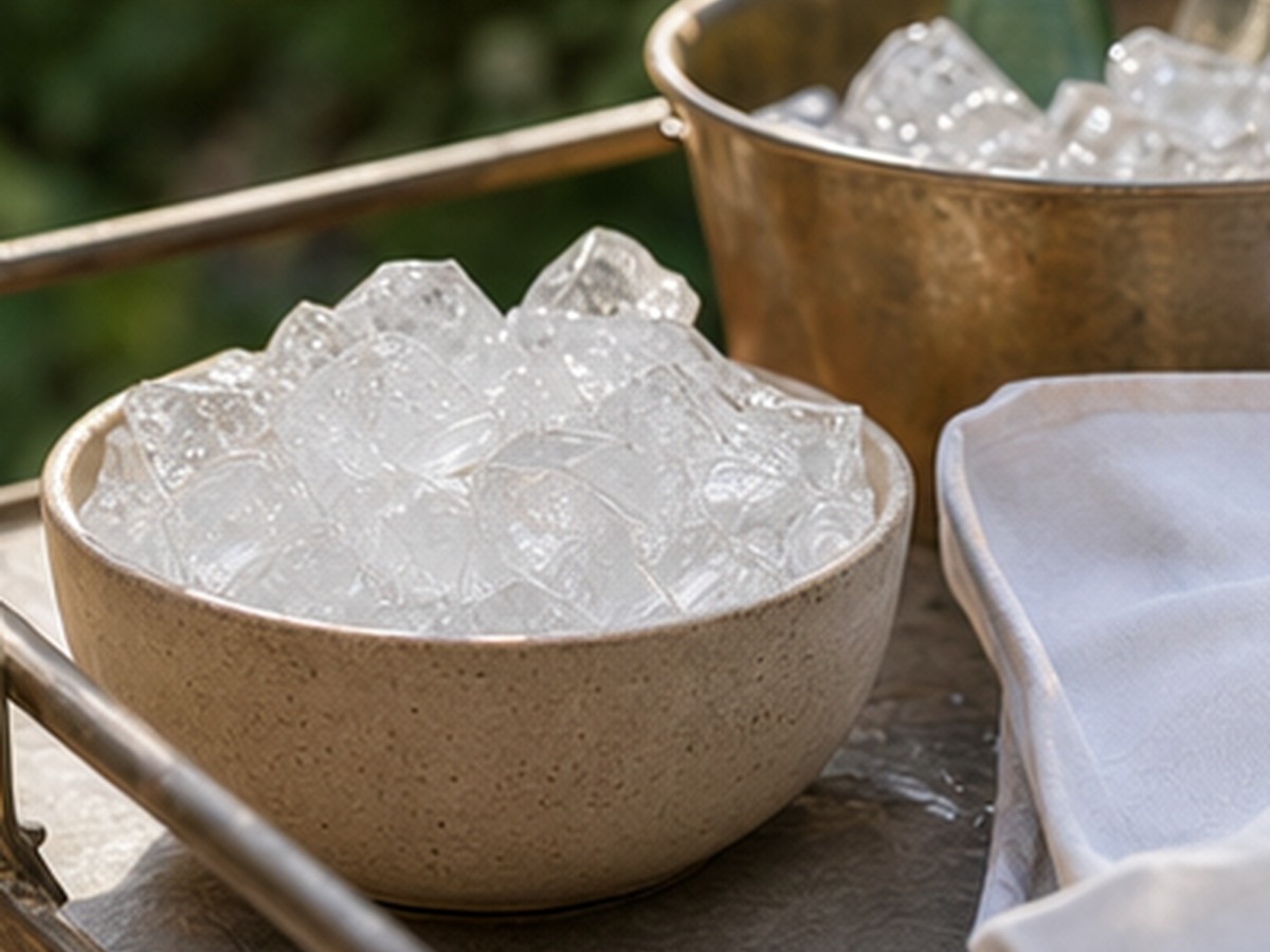 ice off the cart for 9 bar cart setup ideas for summer cocktails
