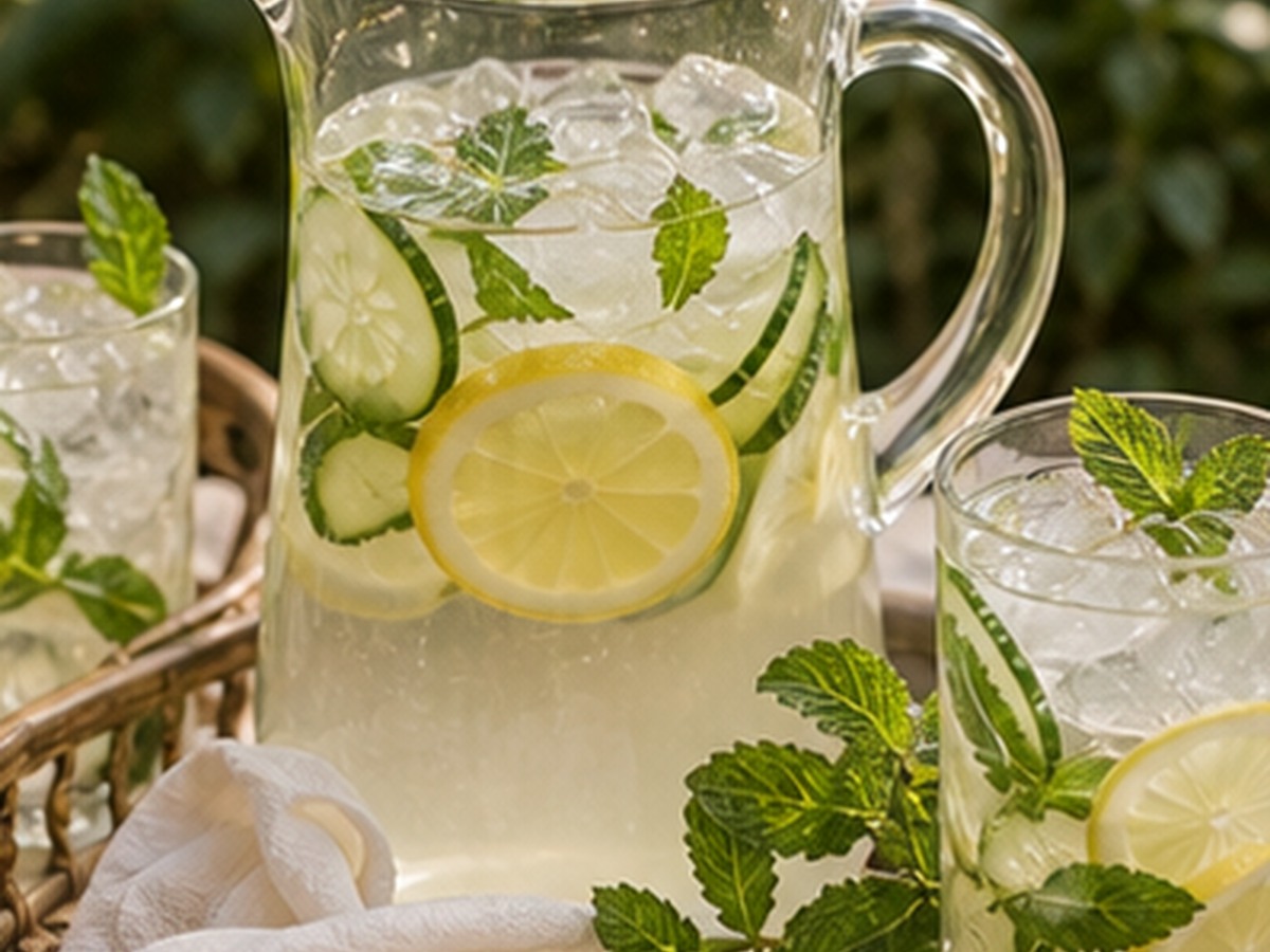 water that looks intentional for 9 brunch drink station ideas
