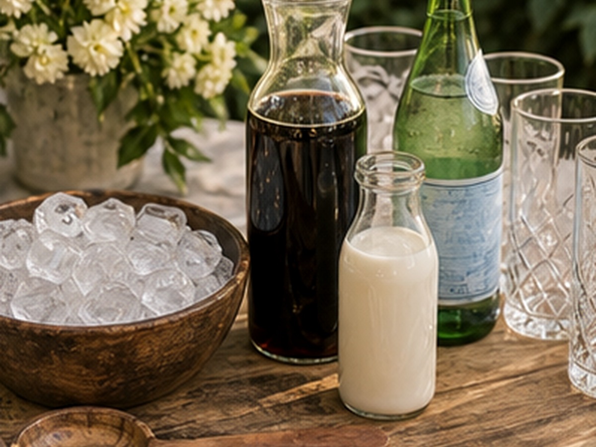 refill plan for 9 brunch drink station ideas