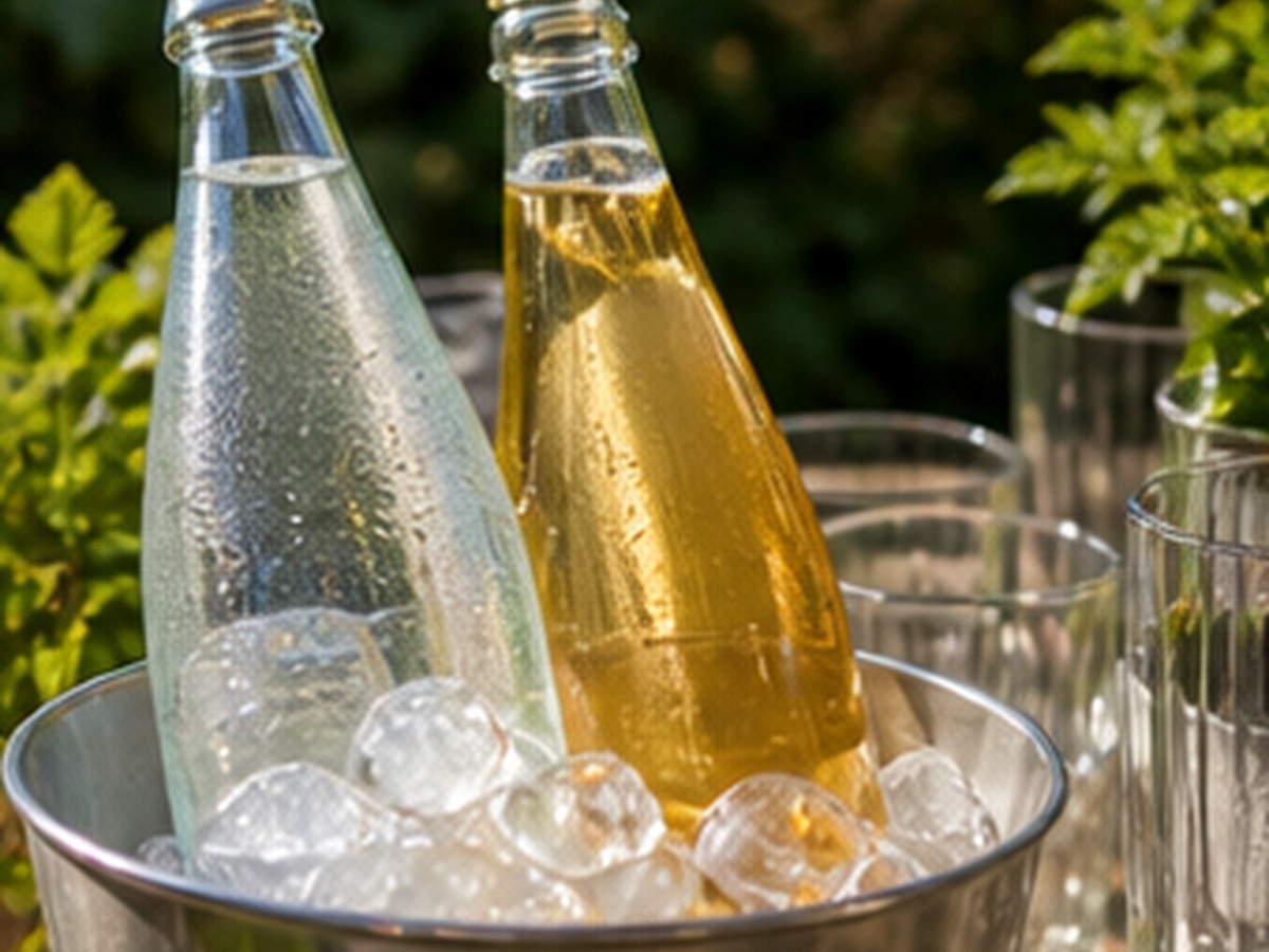 keep bubbles separate for 10 backyard drink station ideas for summer parties
