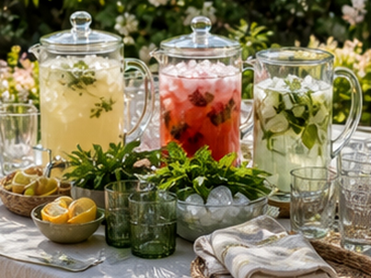 refill in rounds for 10 backyard drink station ideas for summer parties