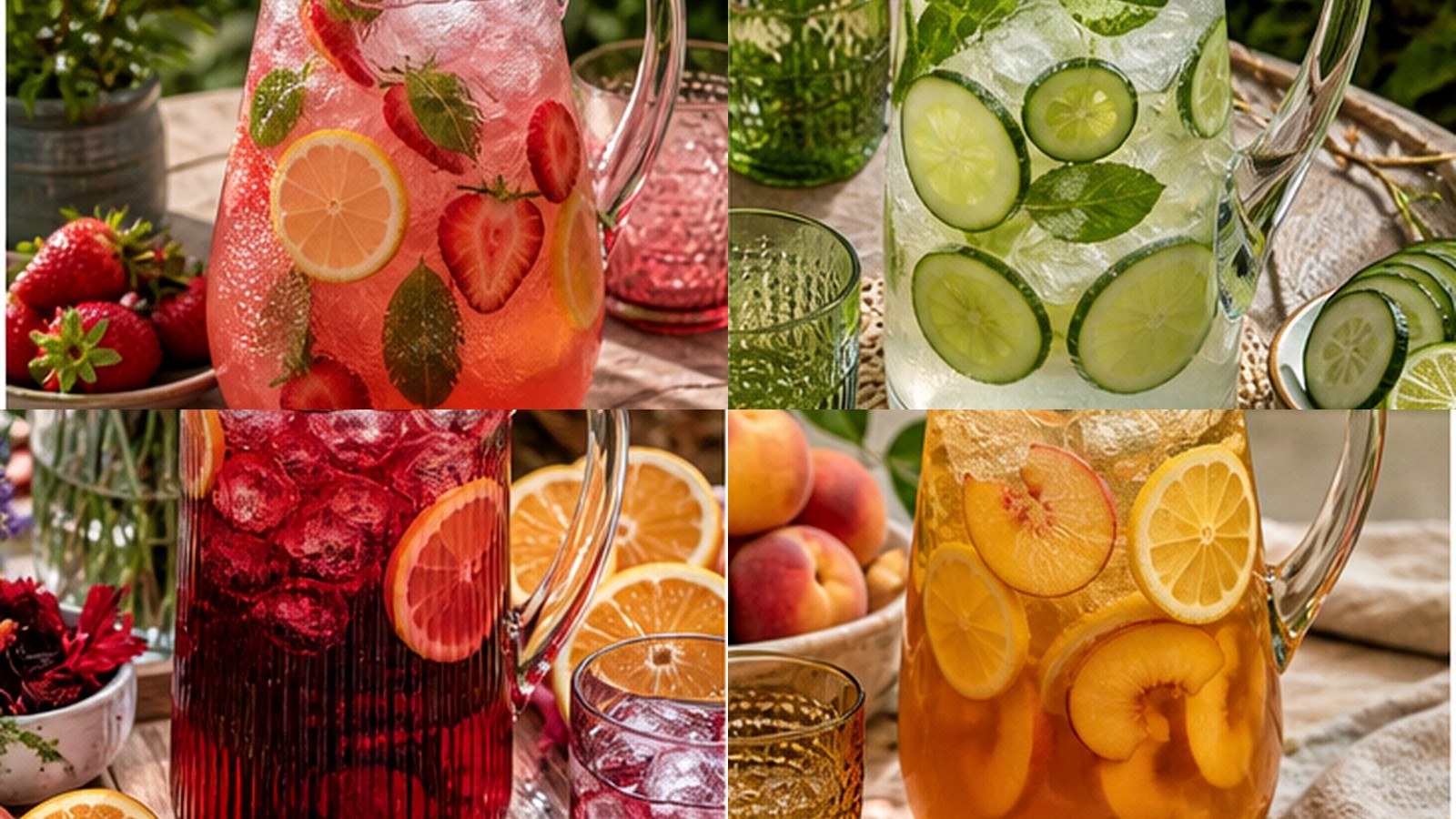 8 Batch Mocktails Guests Can Pour Themselves