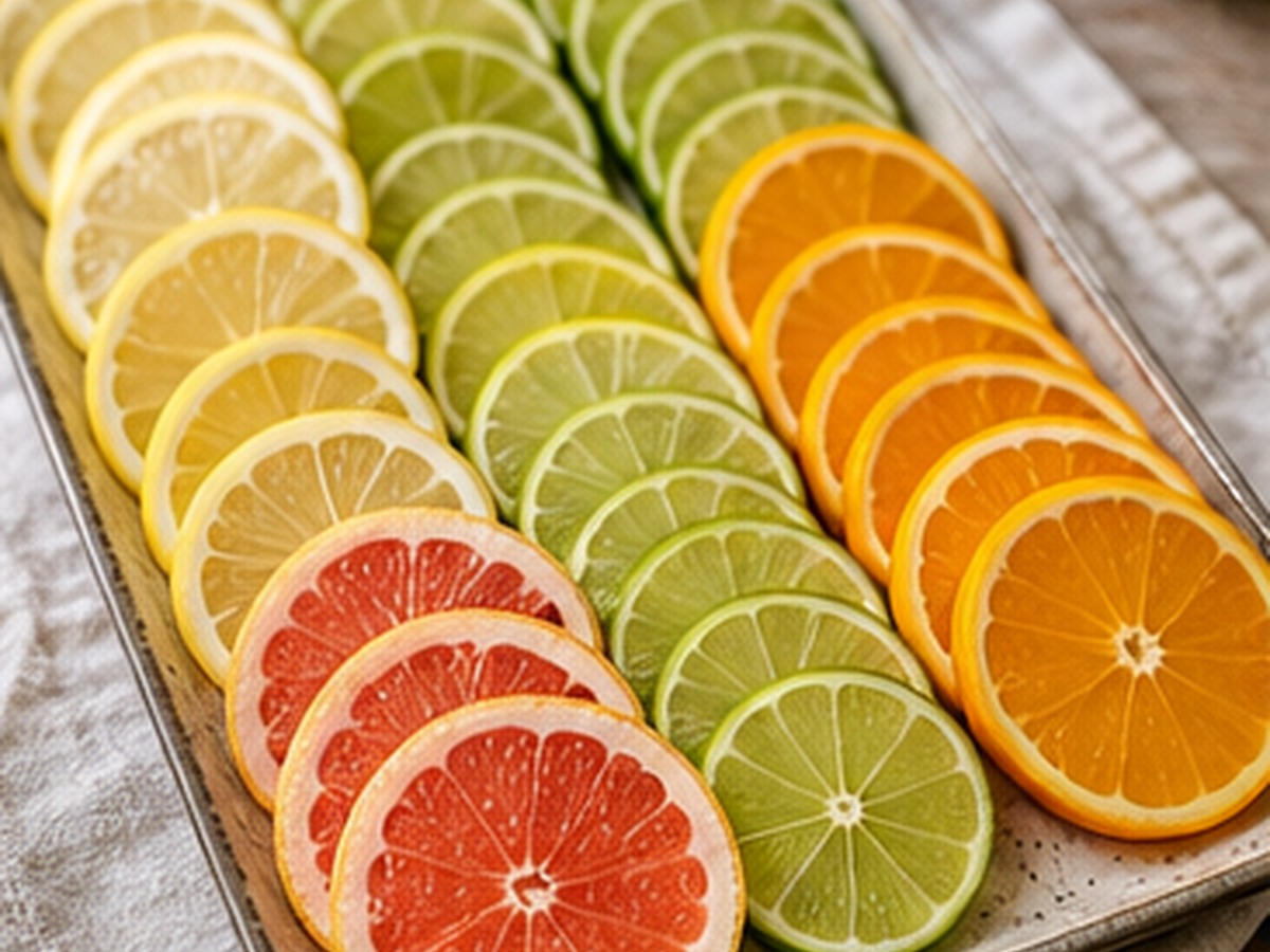 citrus wheel tray for 7 garnish tray ideas guests actually use