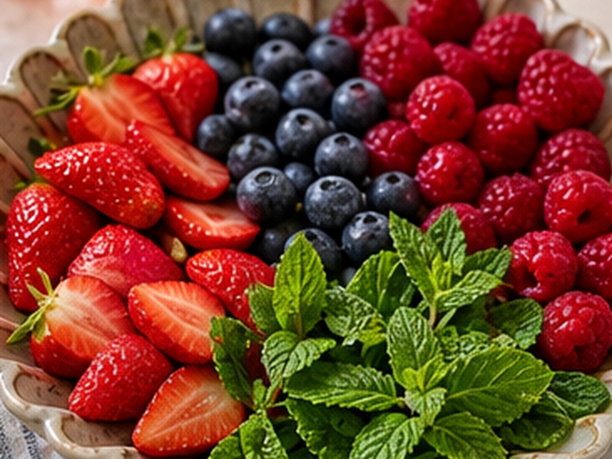 berry and mint tray for 7 garnish tray ideas guests actually use