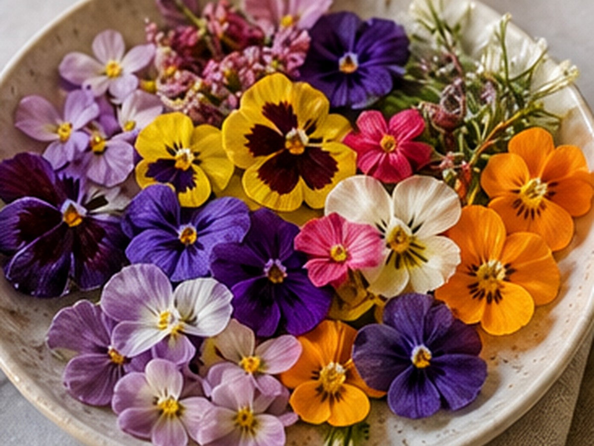 edible flower tray for 7 garnish tray ideas guests actually use