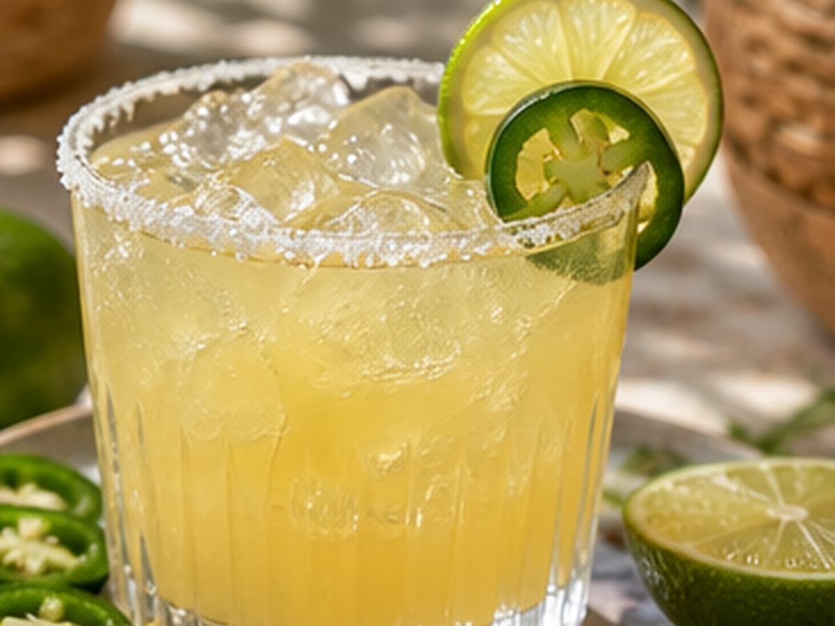pineapple jalapeno margarita for 7 pineapple cocktails for summer parties