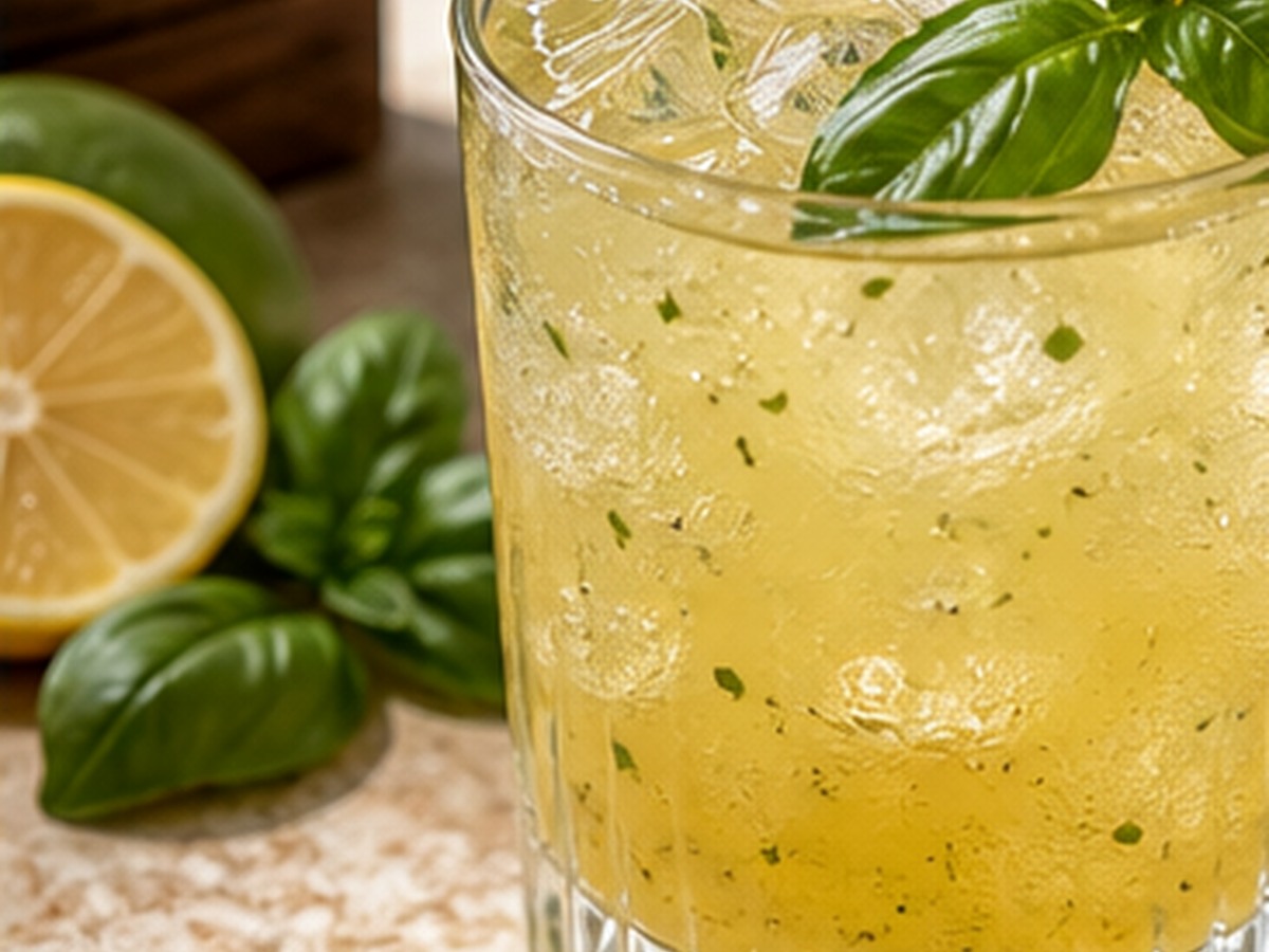 pineapple basil gin smash for 7 pineapple cocktails for summer parties