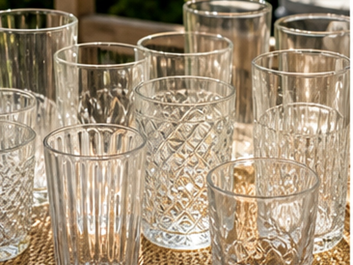 clear glasses or cups for 8 things every self-serve mocktail bar needs