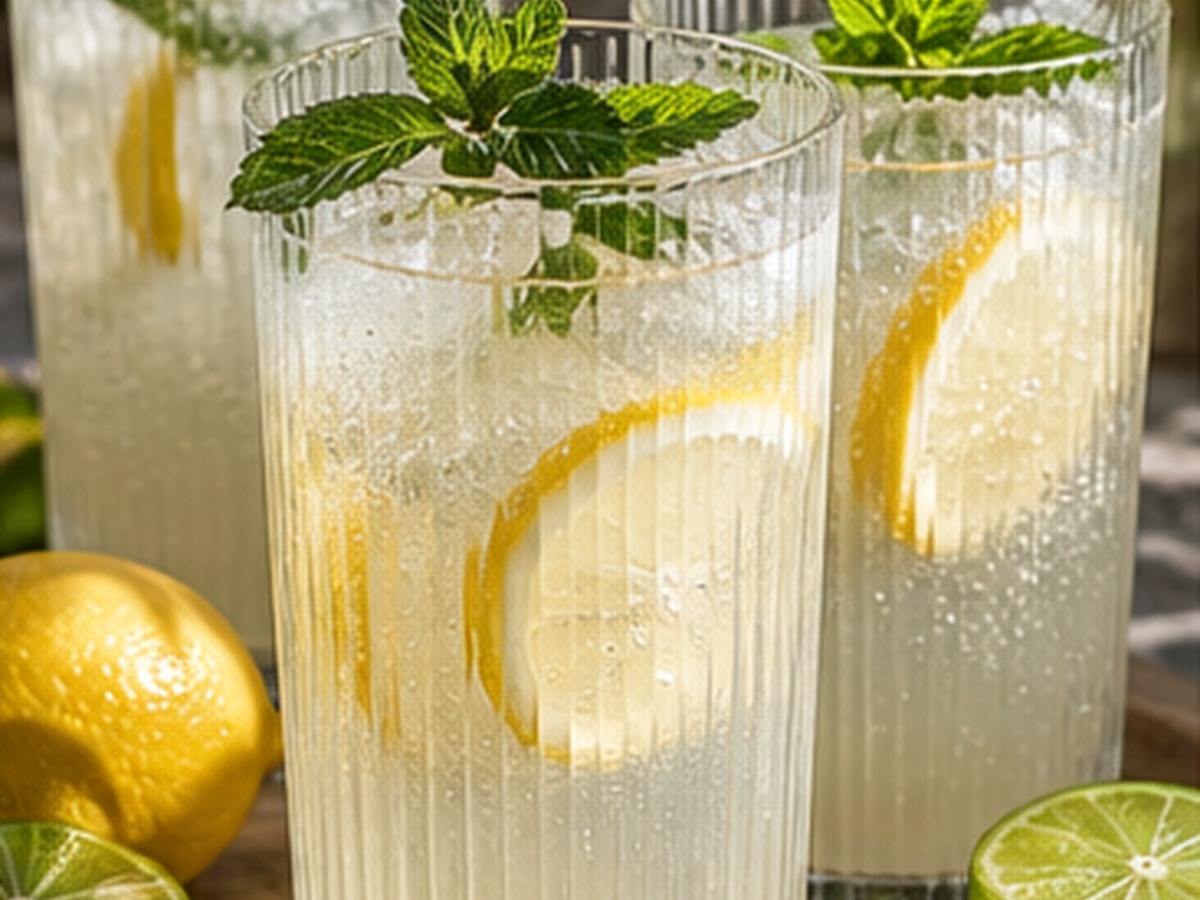 ribbed highballs for 7 vintage glasses that make mocktails feel expensive