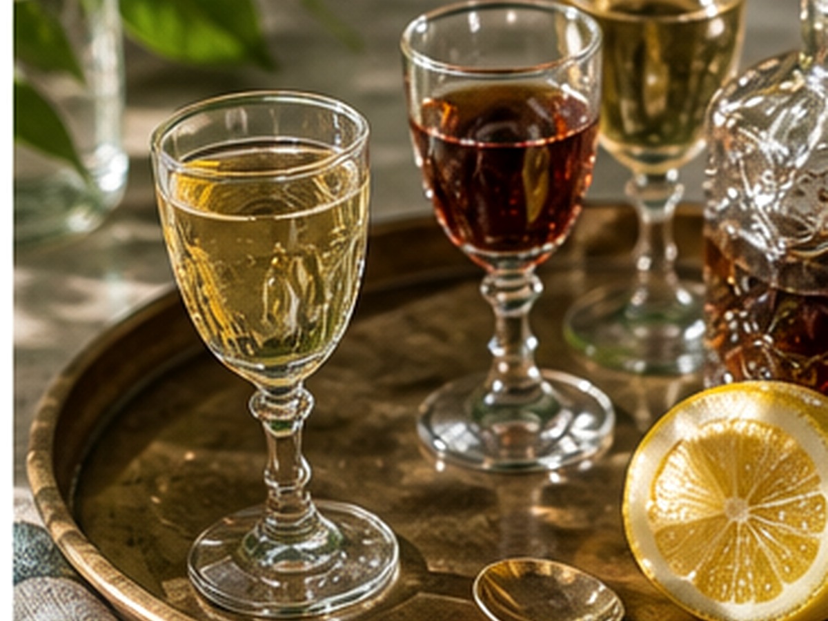tiny cordial glasses for 7 vintage glasses that make mocktails feel expensive