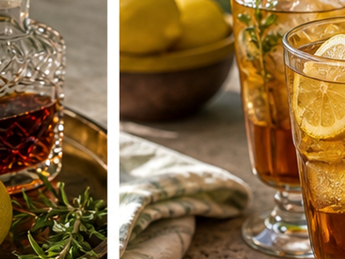 footed iced tea glasses for 7 vintage glasses that make mocktails feel expensive