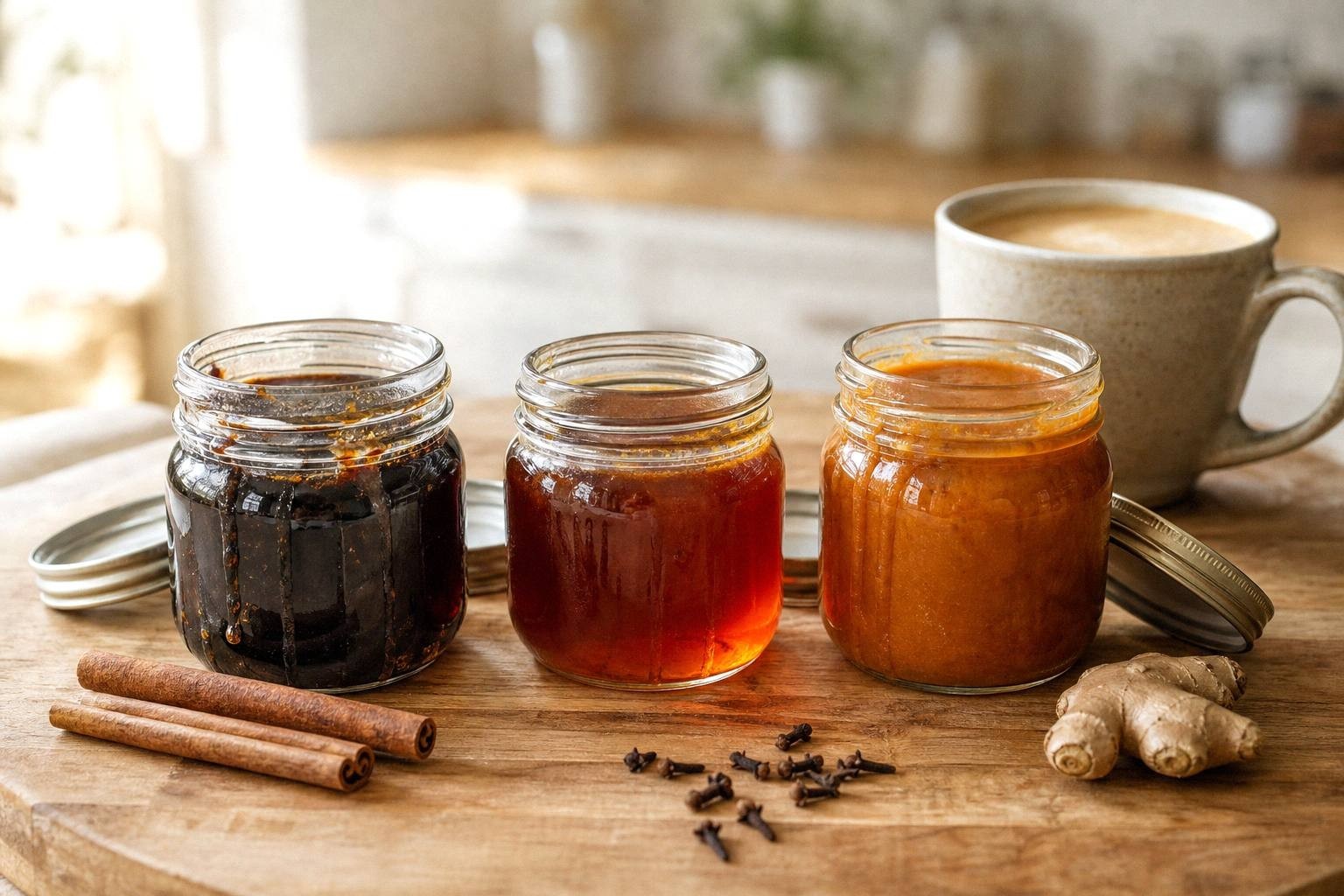 3 Fall Coffee Syrups for Homemade Lattes