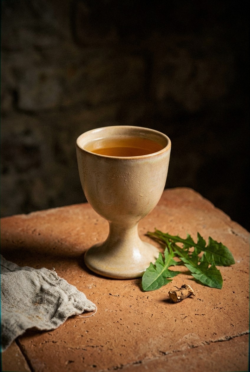 Close-up of bubbling radish kvass in a clear glass jar showing active fermentation with pink brine and visible carbon dioxide bubbles rising to the surface, fresh radish quarters visible at the bottom