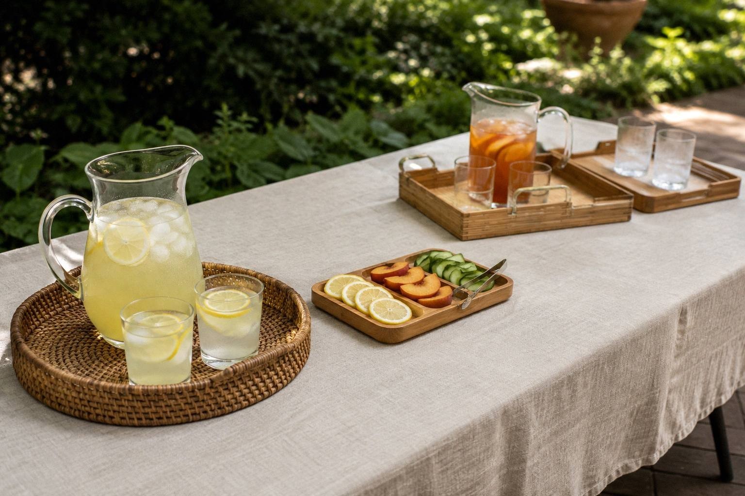 7 Serving Trays That Make a Drink Table Look Finished