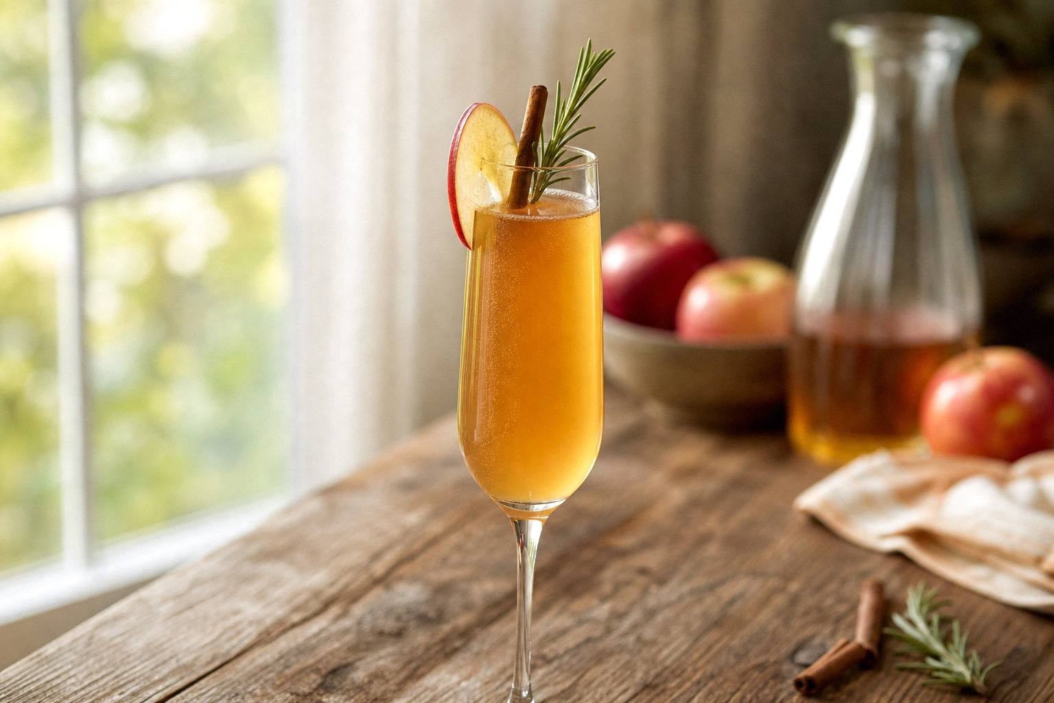 Apple Cider Mimosa