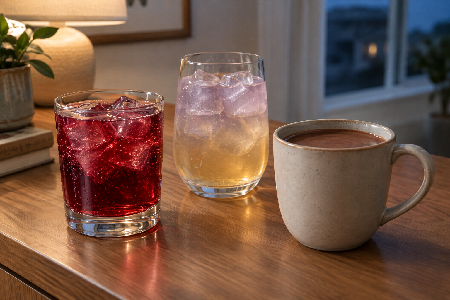 3 Evening Mocktails from Published Recipes