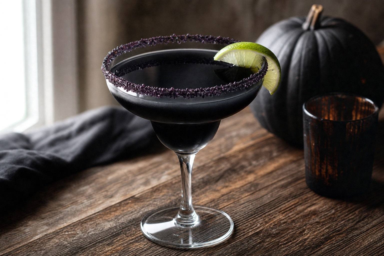 Black Halloween Margarita Recipe