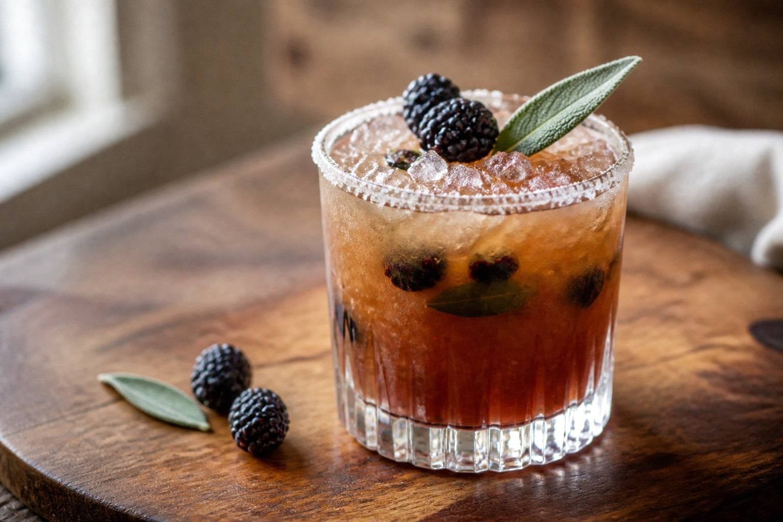 Blackberry Smash Margarita
