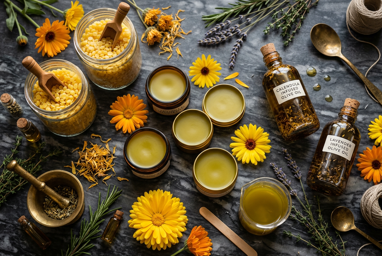 Botanical Healing Salves: How to Make Your First Herbal Remedy