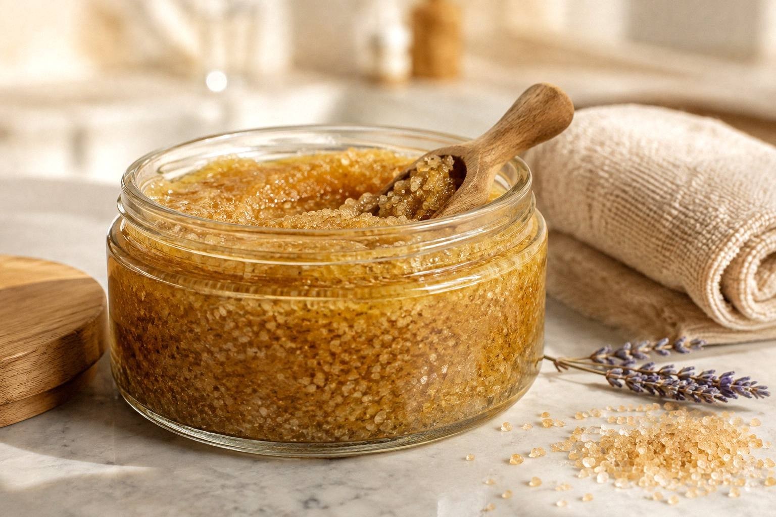 DIY Body Scrub: A Sugar Scrub Recipe and How to Keep It From Spoiling