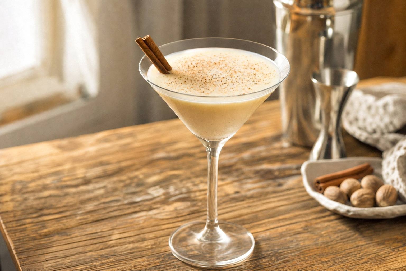 Eggnog Martini Recipe