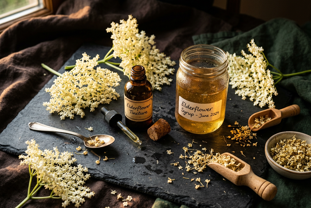 Elderflower: Healing Benefits, History, and How to Use It in Drinks