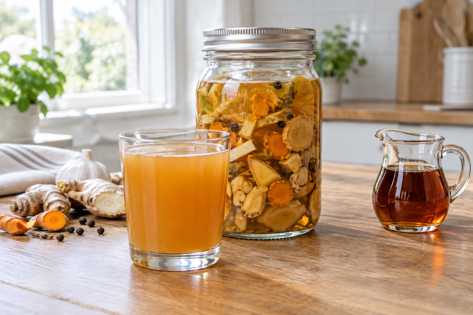 Fire Cider Without Honey