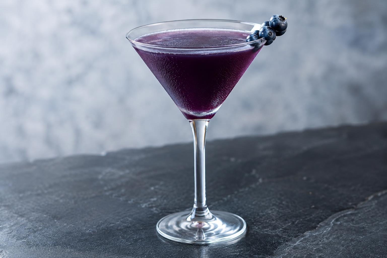 Frostbite Blueberry Martini