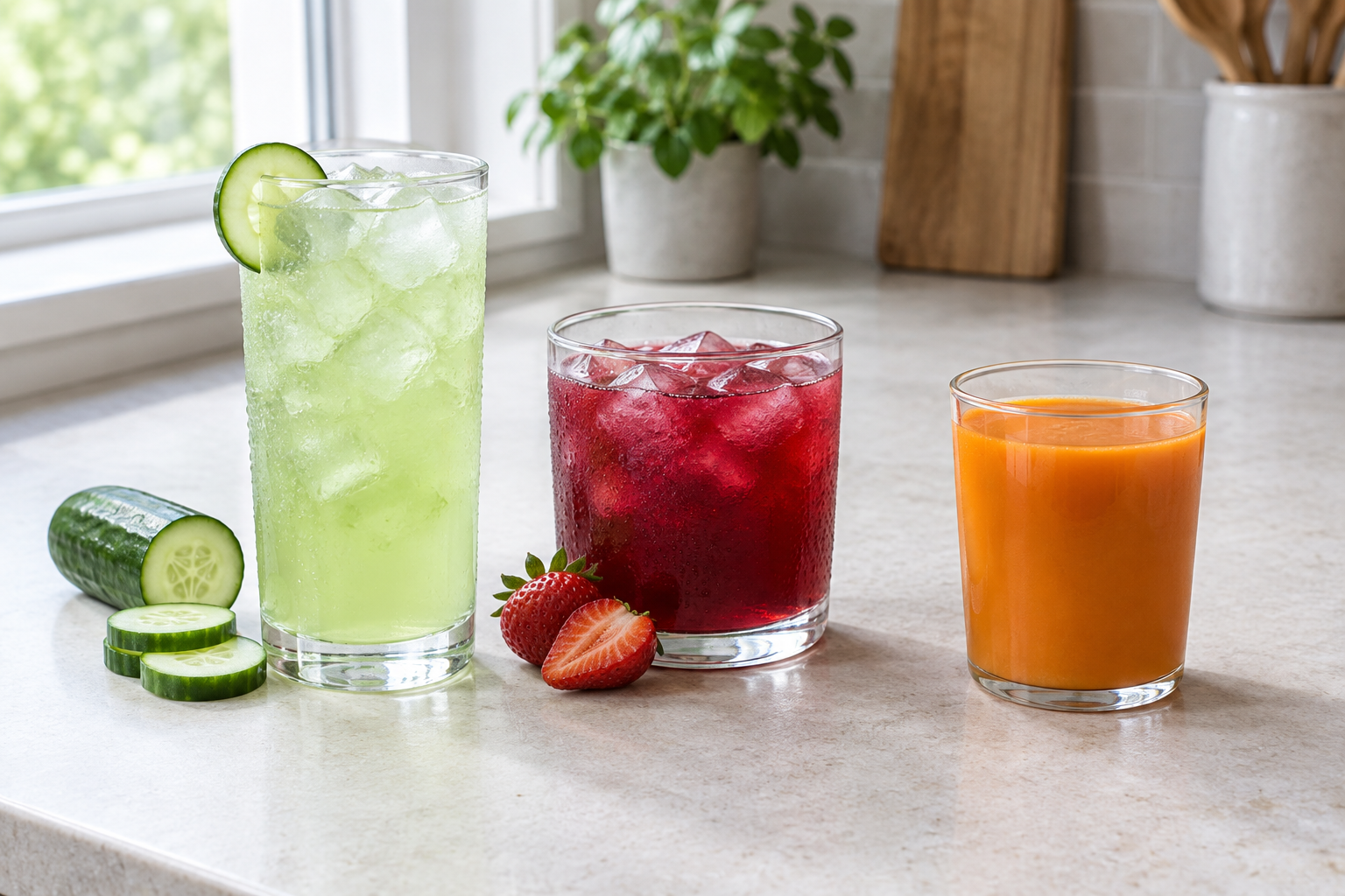 9 Refreshing Drinks with Source Links