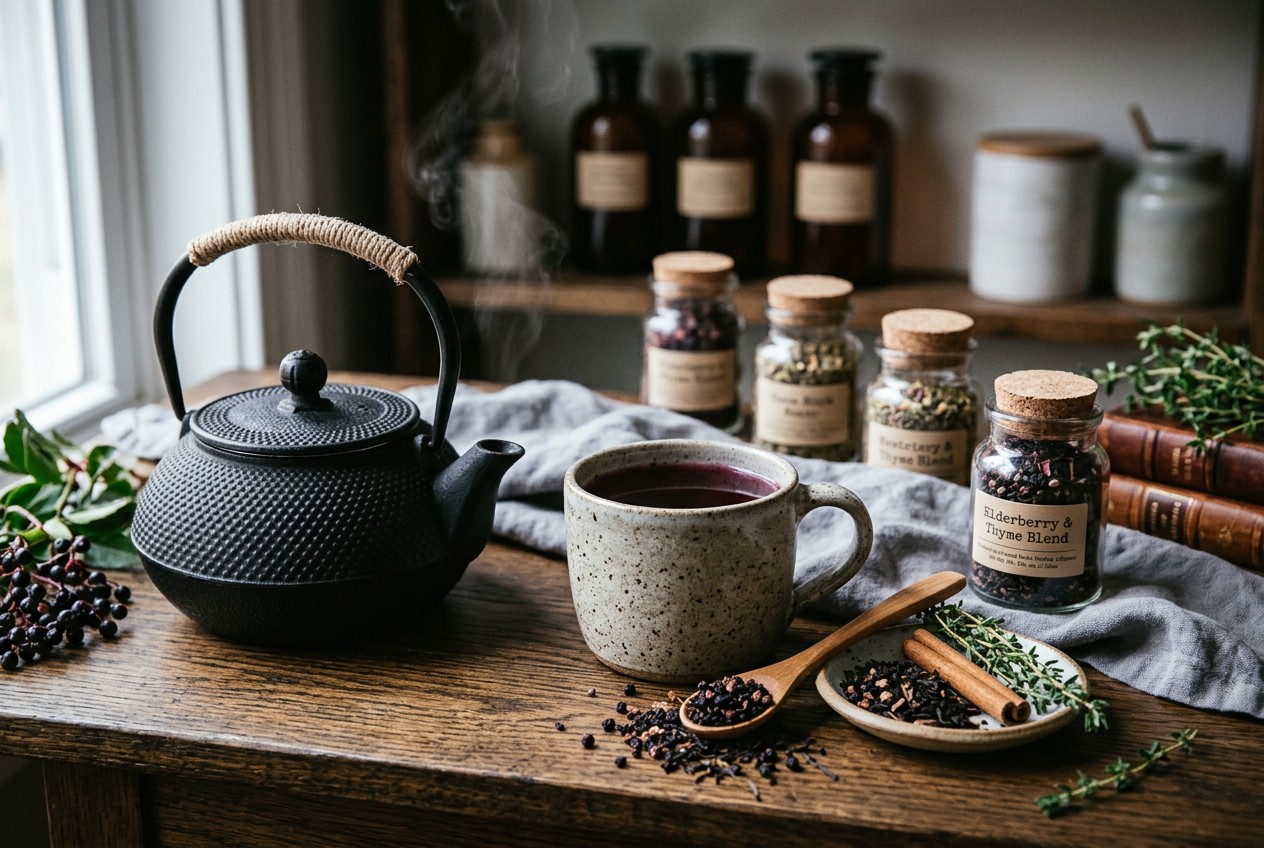 Herbal Tea Recipe for Cold and Flu: Natural Immune Support