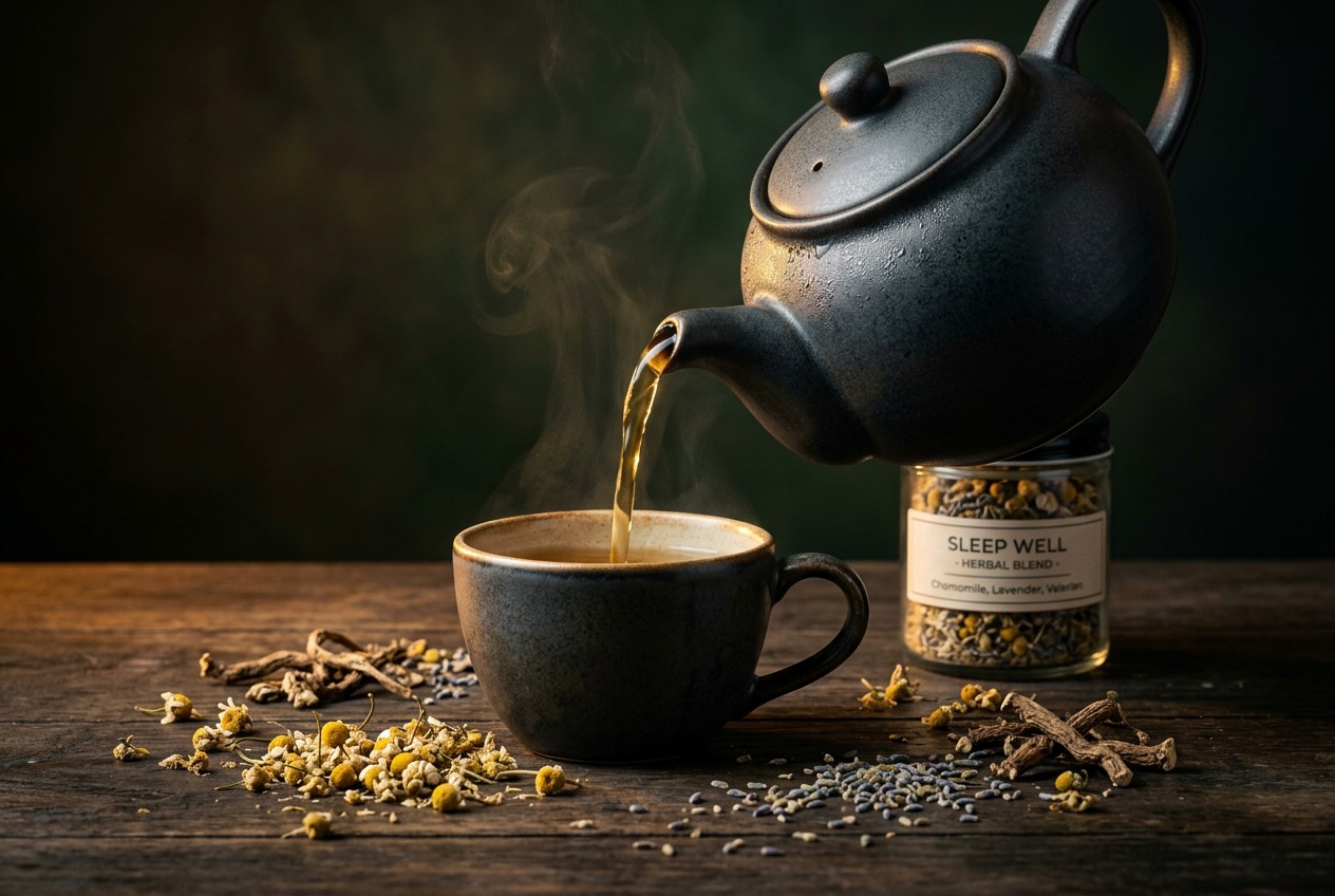 Herbal Tea Recipe for Sleep: Natural Nighttime Blend