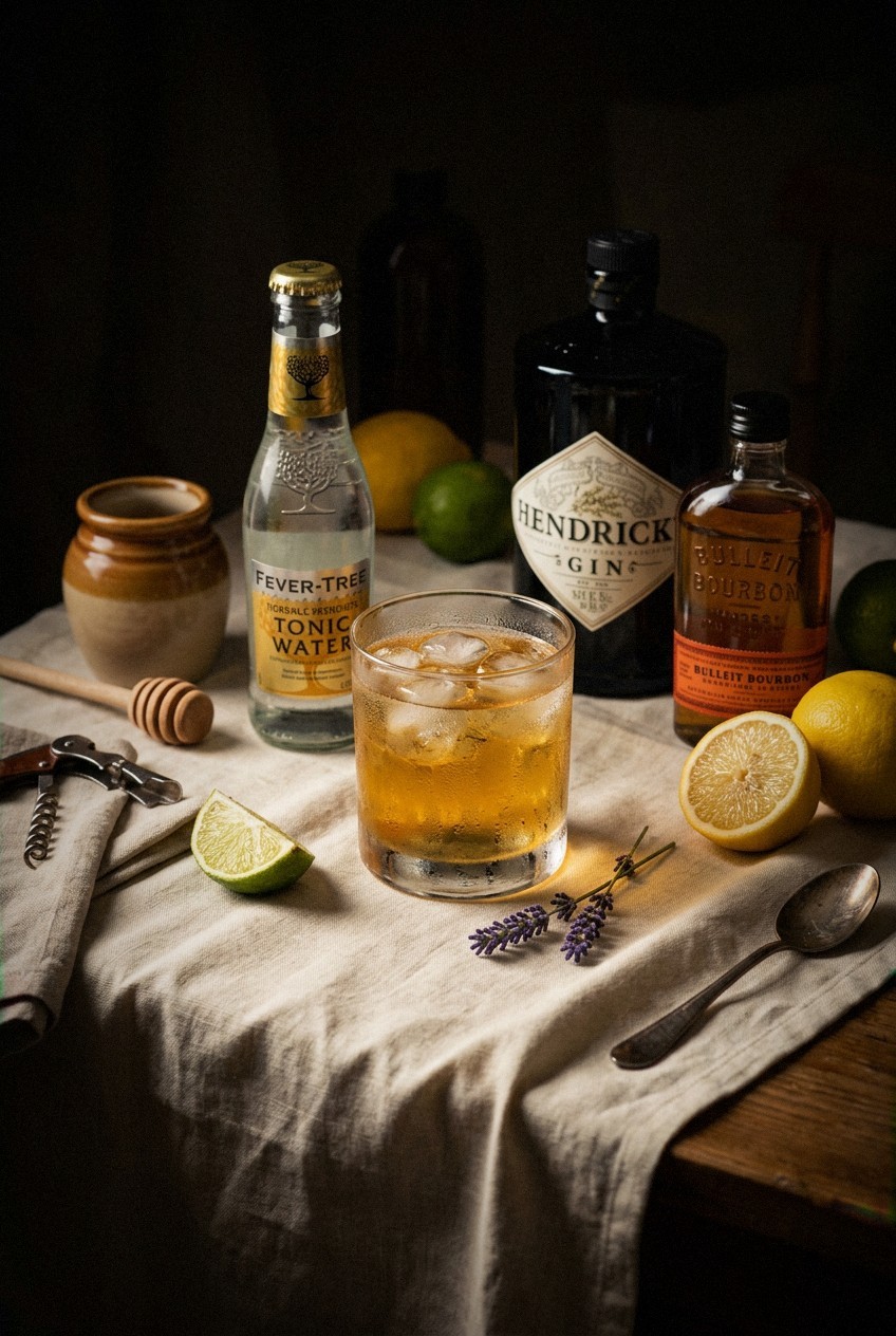 hands harvesting fresh peppermint and lemon balm leaves into wicker basket in morning light with dew on leaves