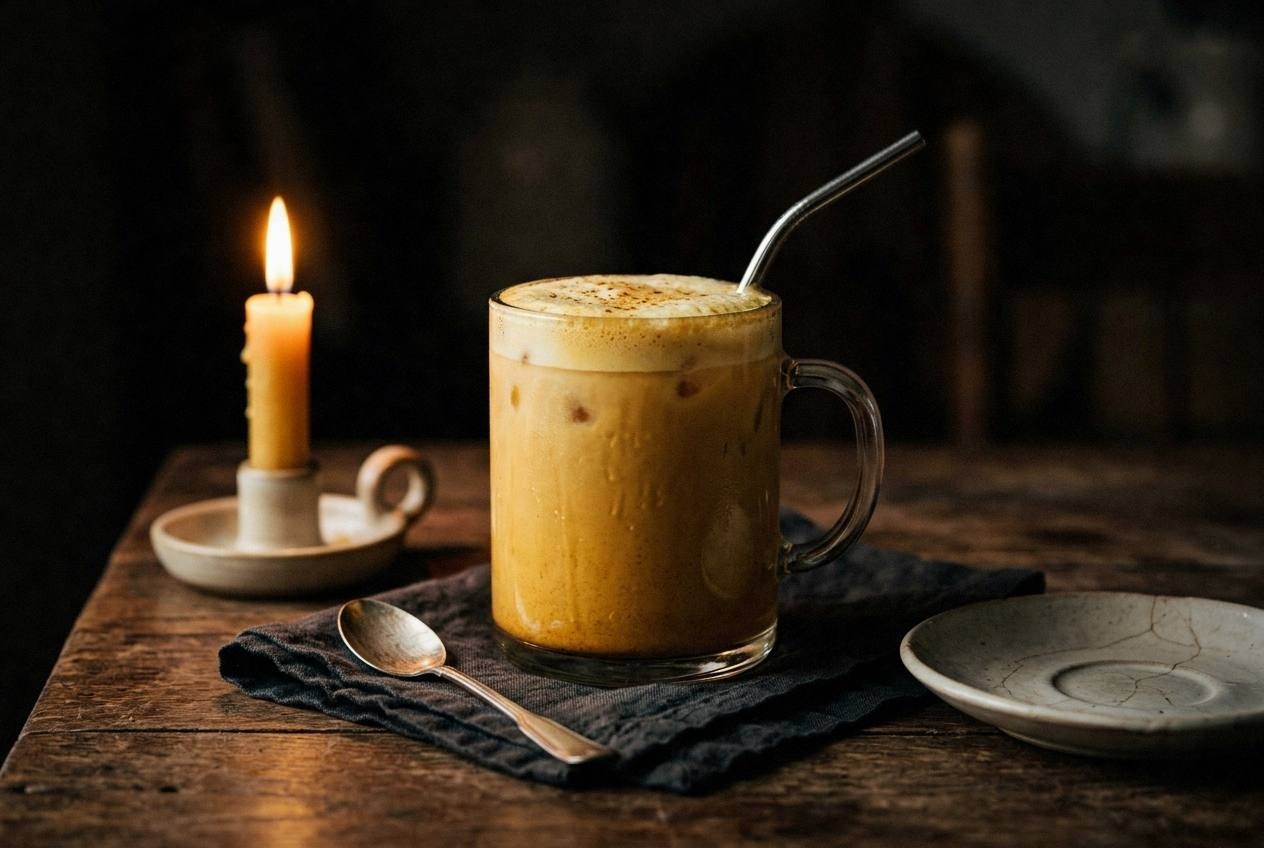 Iced Turmeric Latte Recipe (Golden Milk for Summer)