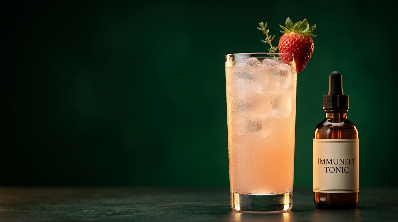 Immunity Drink Recipe: Spring Citrus and Herb Booster