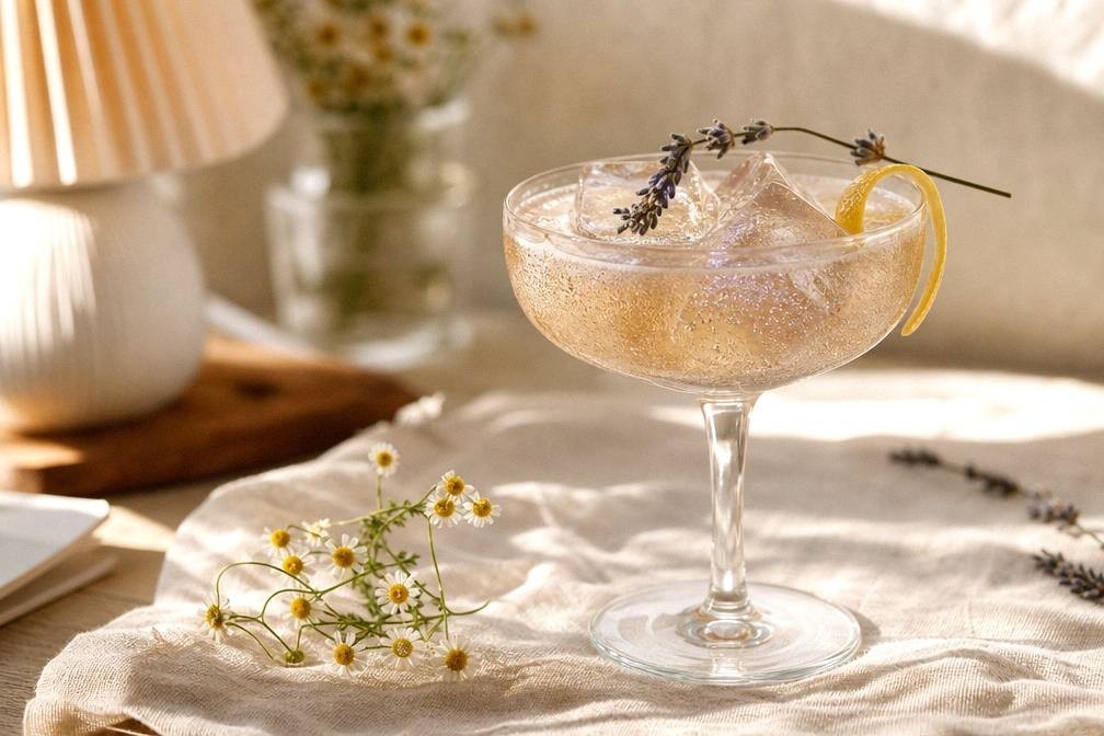 Lavender Chamomile Bedtime Mocktail