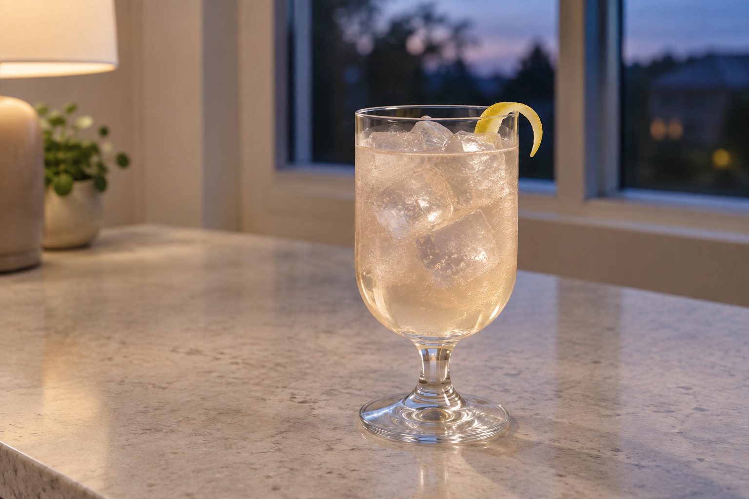 Lavender Chamomile Nightcap Mocktail