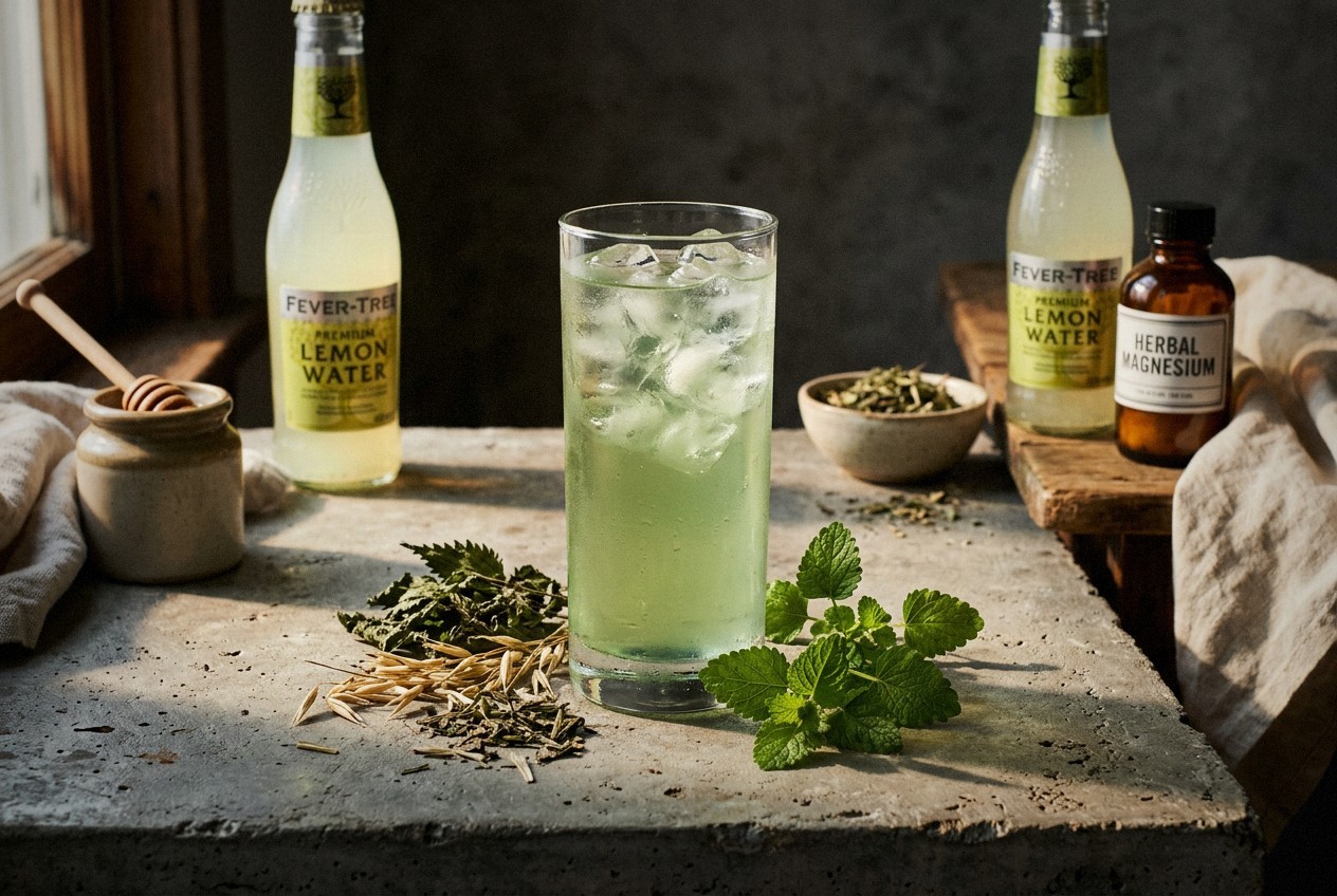 Magnesium Drink Recipe: Herbal Iced Tea for Sleep and Calm