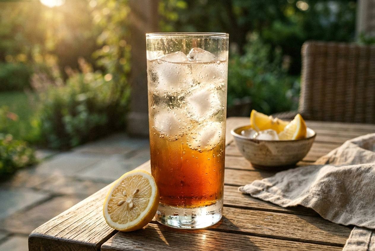 Sparkling Iced Tea Mocktails for Summer