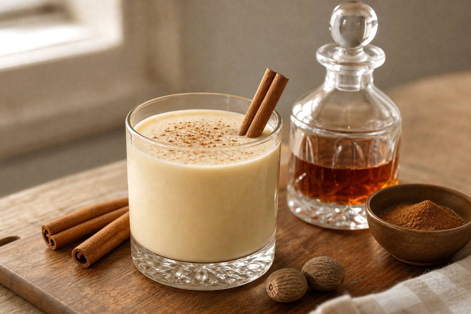 Spiked Eggnog Recipe