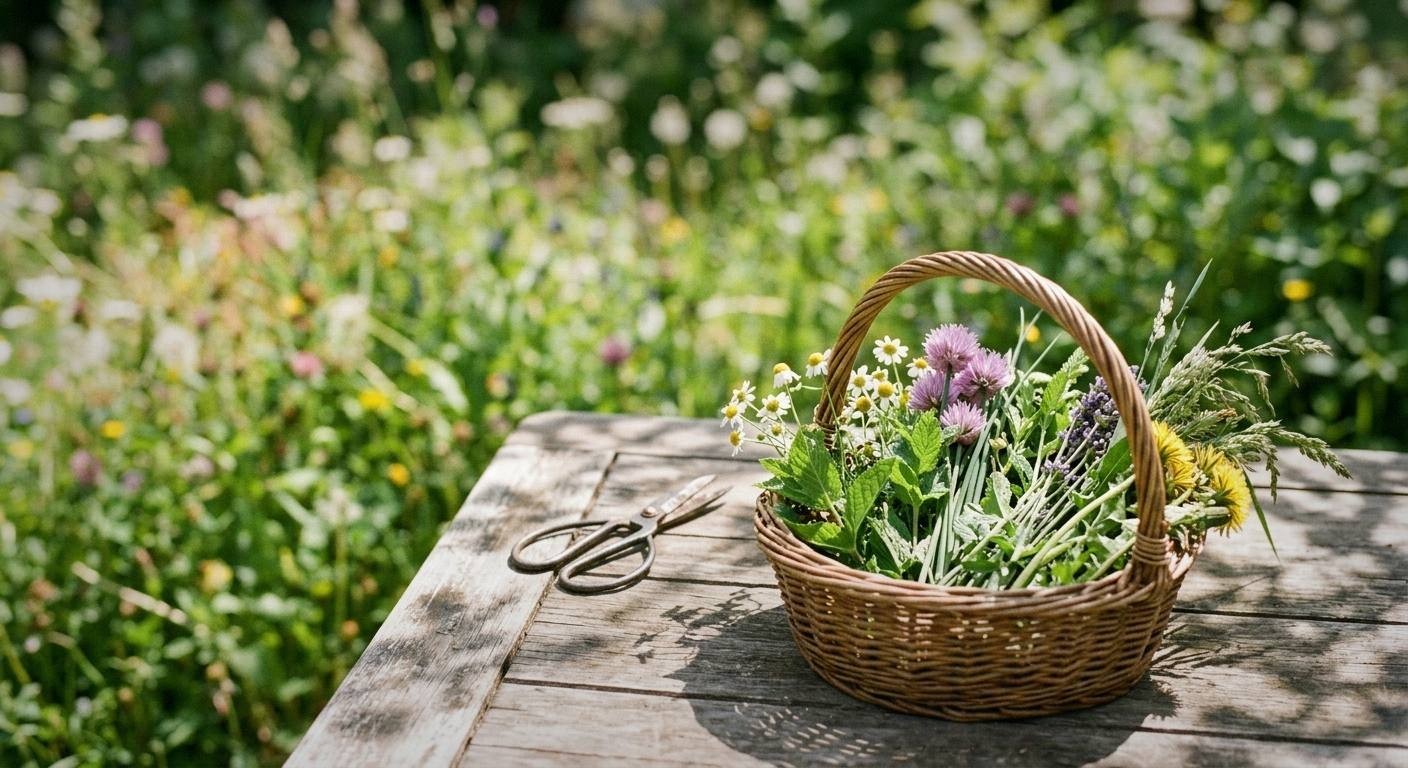 Spring Foraging Guide for Herbal Drinks